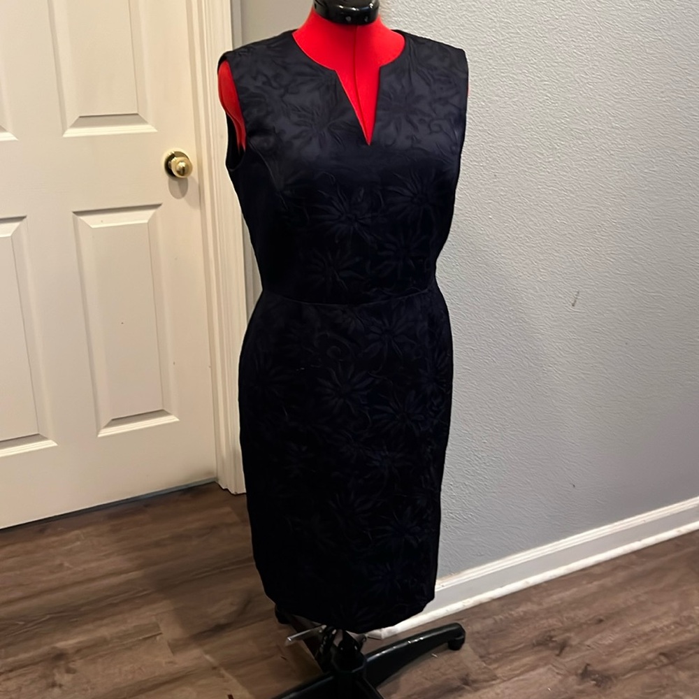 Stunning Navy blue dress.  Like new.